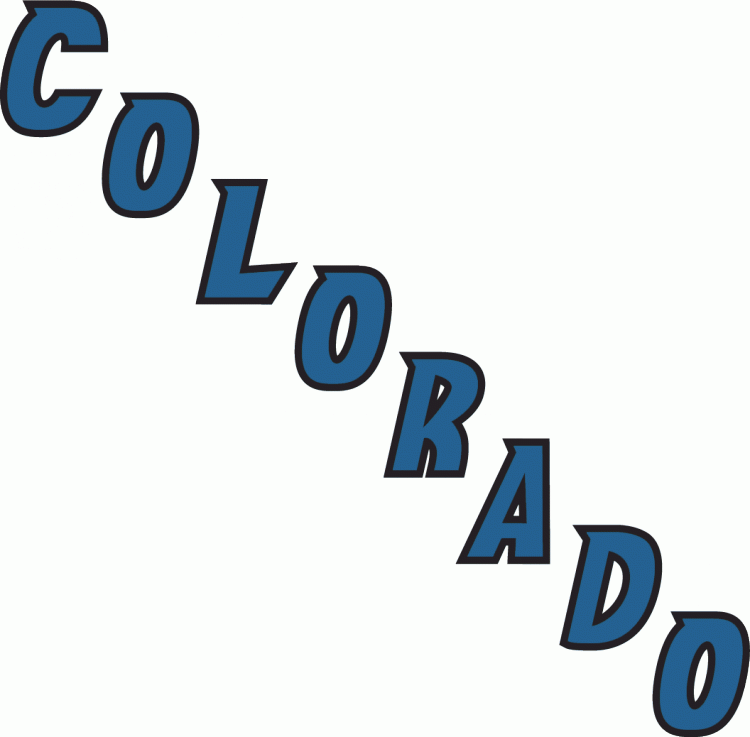 Colorado Avalanche 2001 02-Pres Wordmark Logo iron on paper